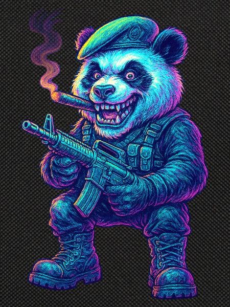 Neon Panda Söldner