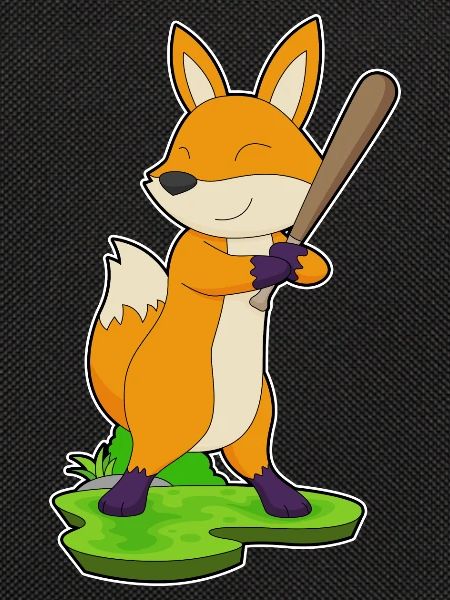 Fuchs Baseball Baseballschläger