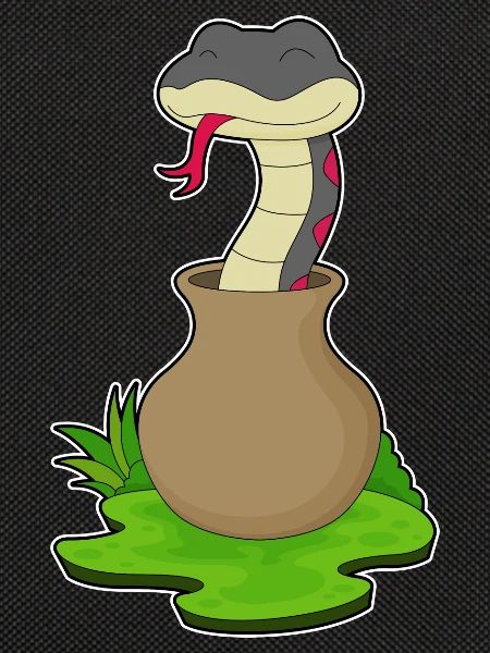 Snake Vase