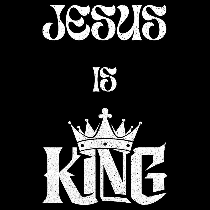 Jesus Is King Narrow Character Design