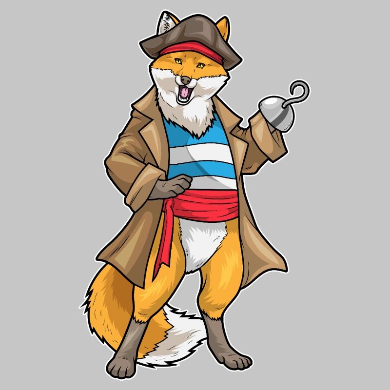 Fox Pirate Hook Hand