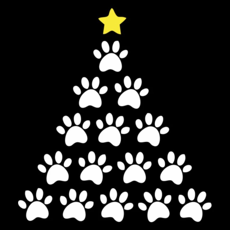 Weihnachtsbaum Pfote