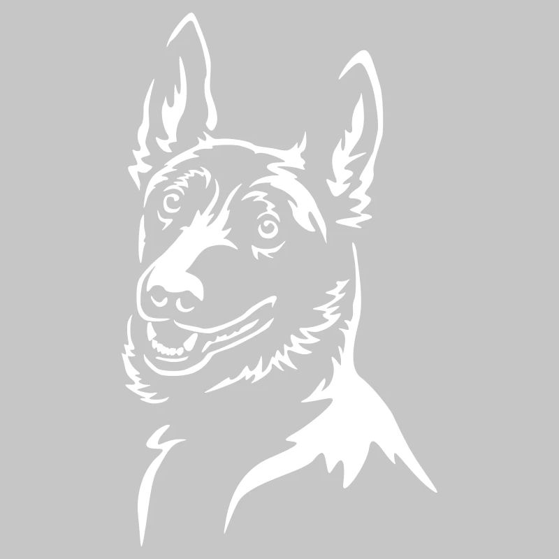 Malinois Head « Black Edition »