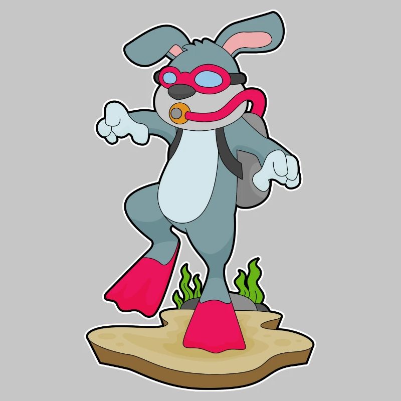Rabbit Diver Bouteille d’oxygène Plongée