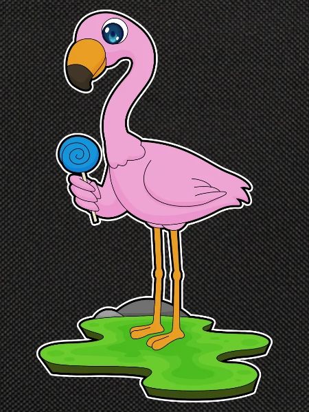 Flamingo Lutscher 