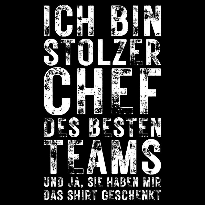 Ein Stolzer Chef Des Besten Teams Super Chef