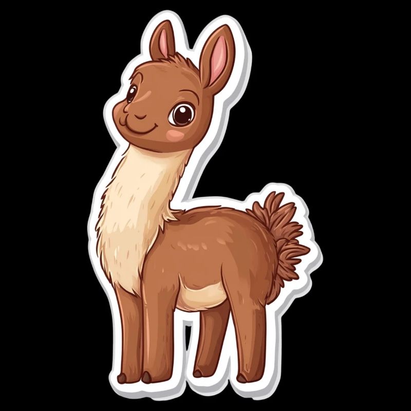 Lama Alpaka Llama Tier Geschenk