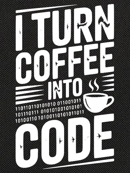 Ich verwandle Kaffee in Code