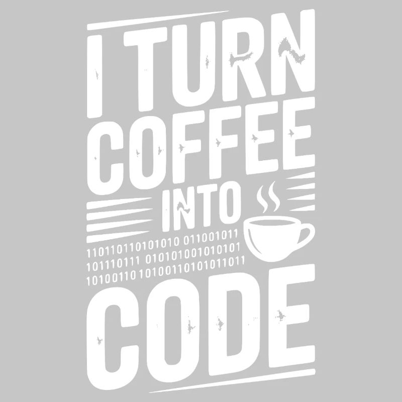 Je transforme le café en code