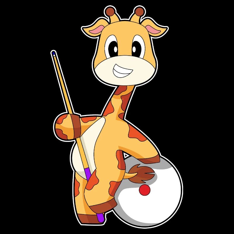 Billard de girafe Sport de queue