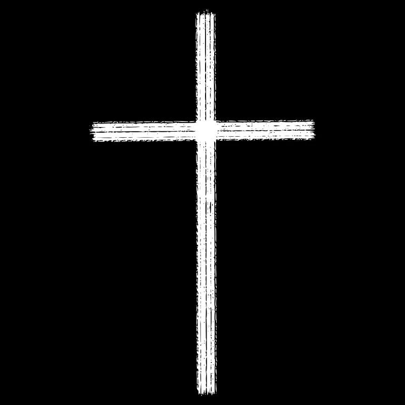 Croix de Jésus Cadeau Blanc Noël