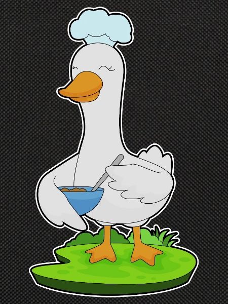 Duck Cooking Bowl Cooking