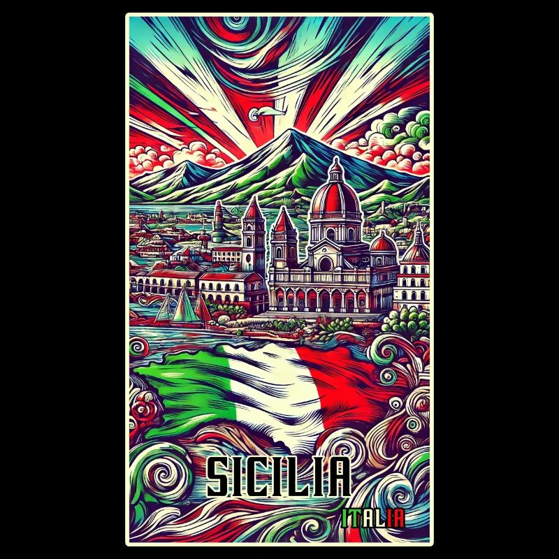 Sicily Italy art design