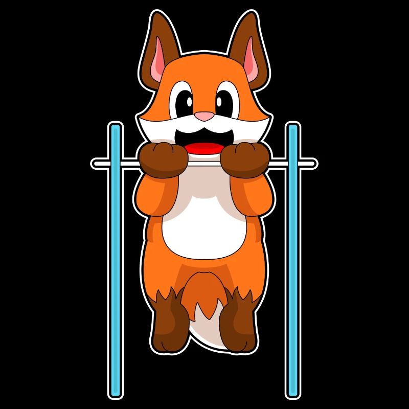 Fox Bodybuilder Tractions Musculation