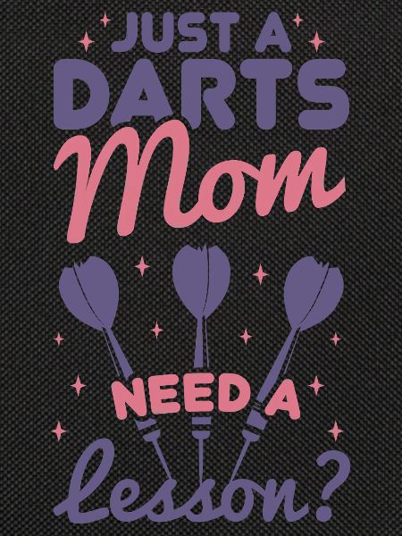 Dartspieler Mutter