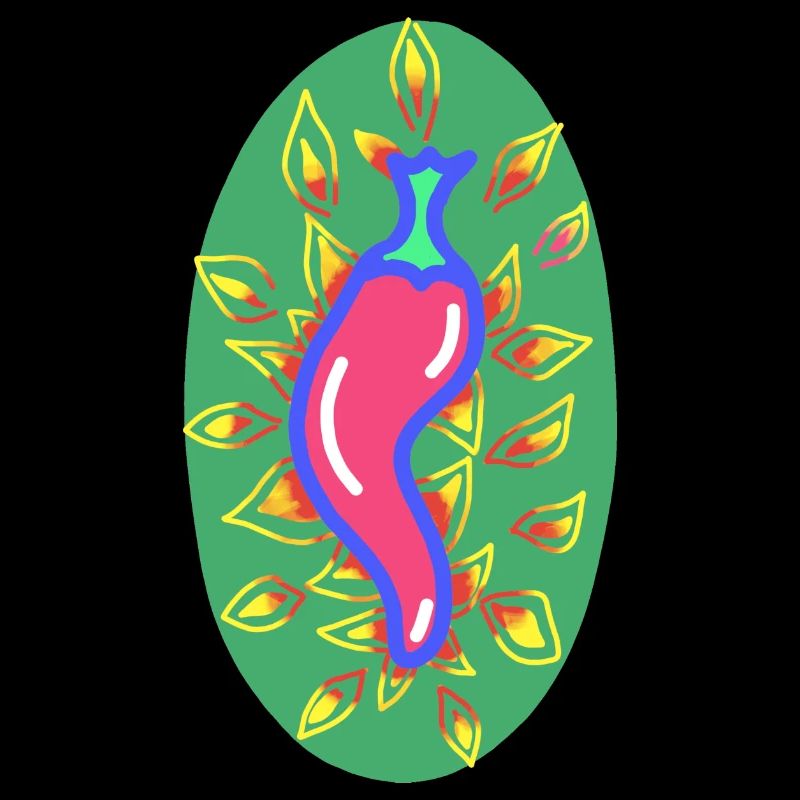 Feurige Chilischote