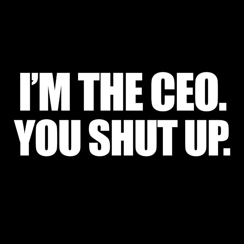 I´m the ceo