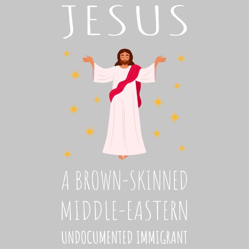 Jesus - A Brown-Skinned Middle-Eastern Immigrant