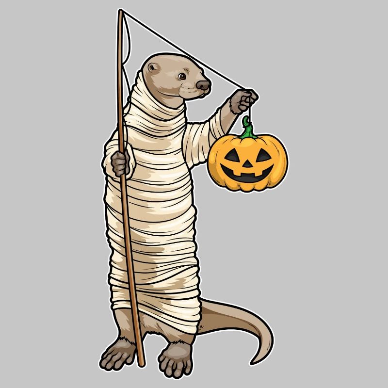 Pêche à la loutre d’Halloween