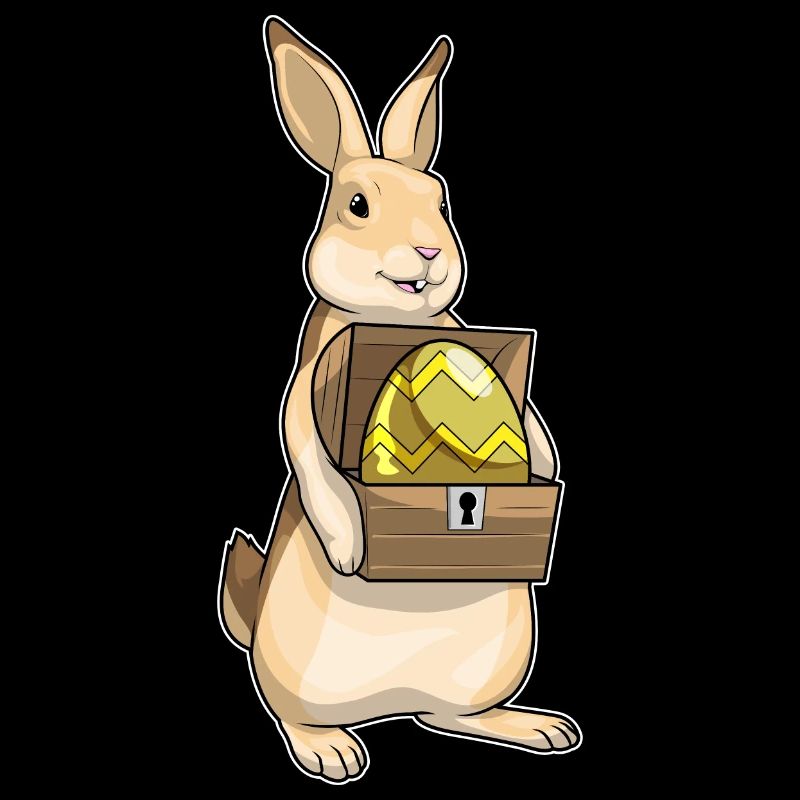 Bunny Easter Treasure Chest