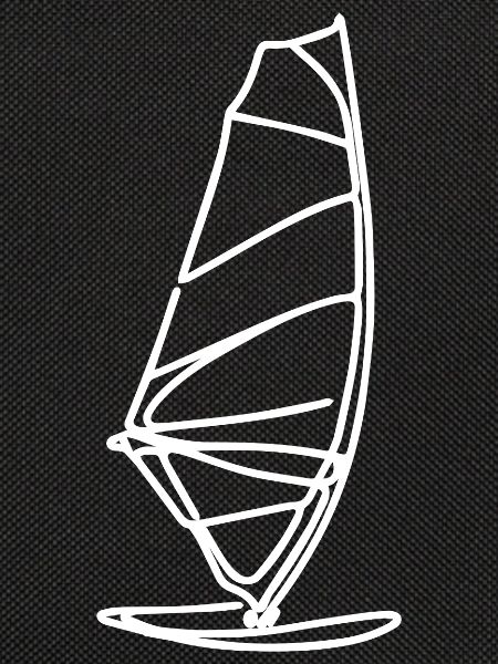 Windsurf Board Sketch