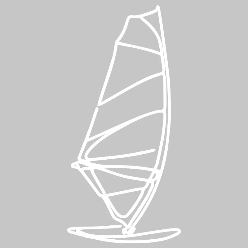Windsurf Board Sketch