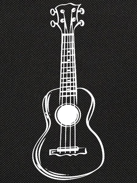 Ukulele Zeichnung