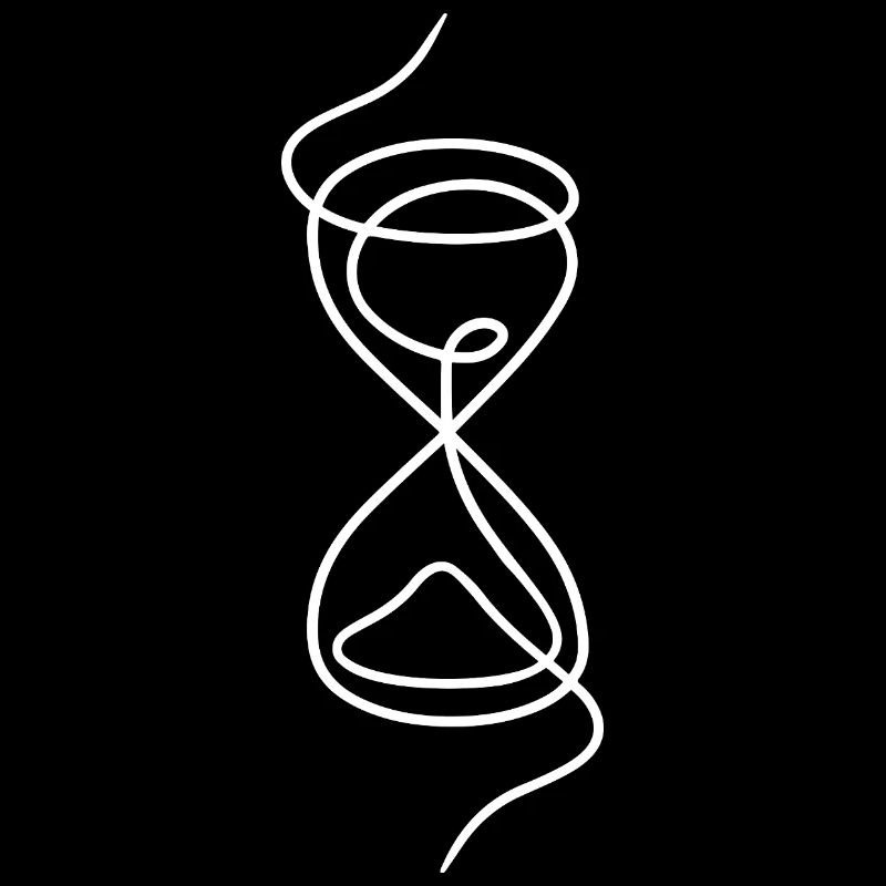 Hourglass Sketch – Time and Transience