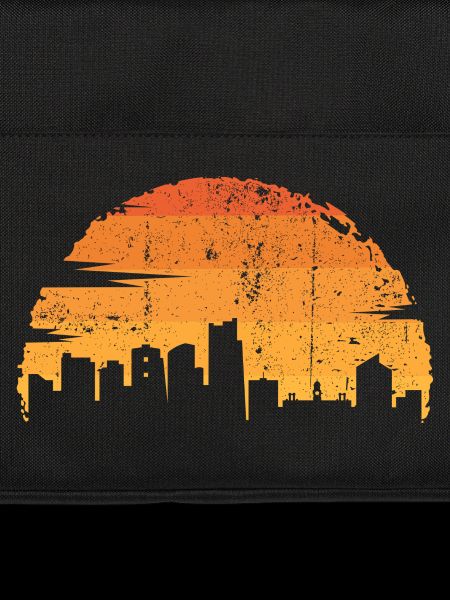 Sunset Skyline Silhouette