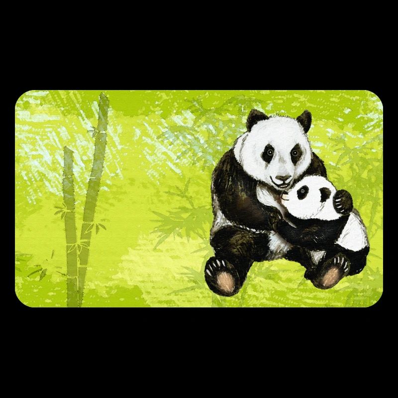 Mama Panda Bär mit Baby Panda