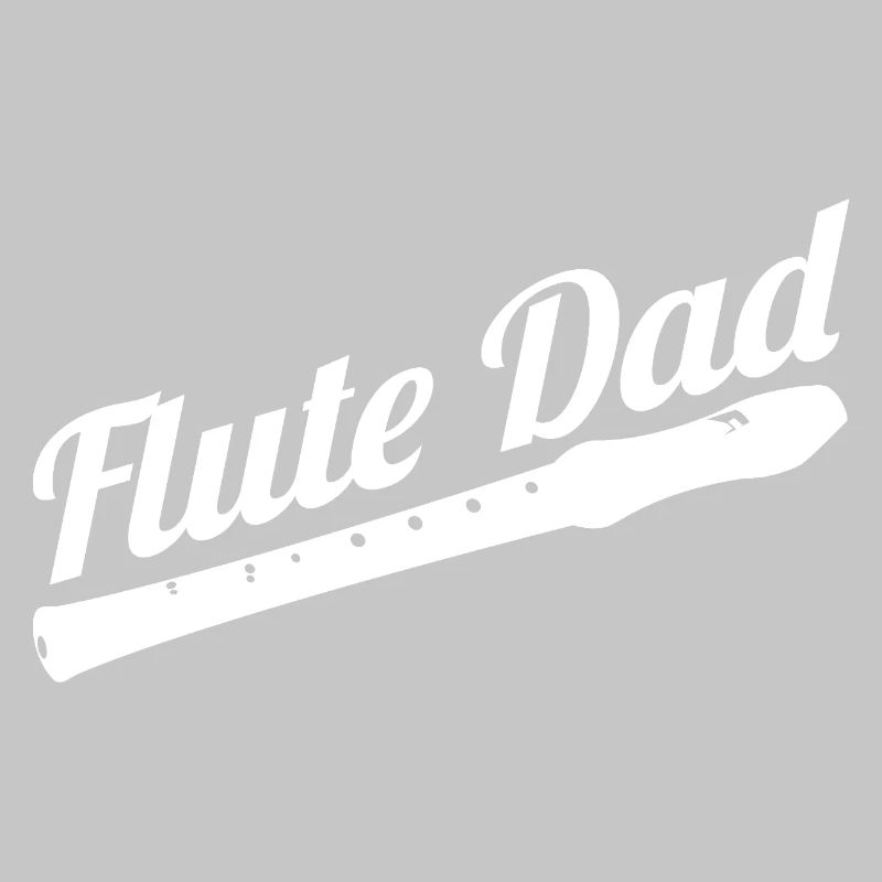 Flute player dad