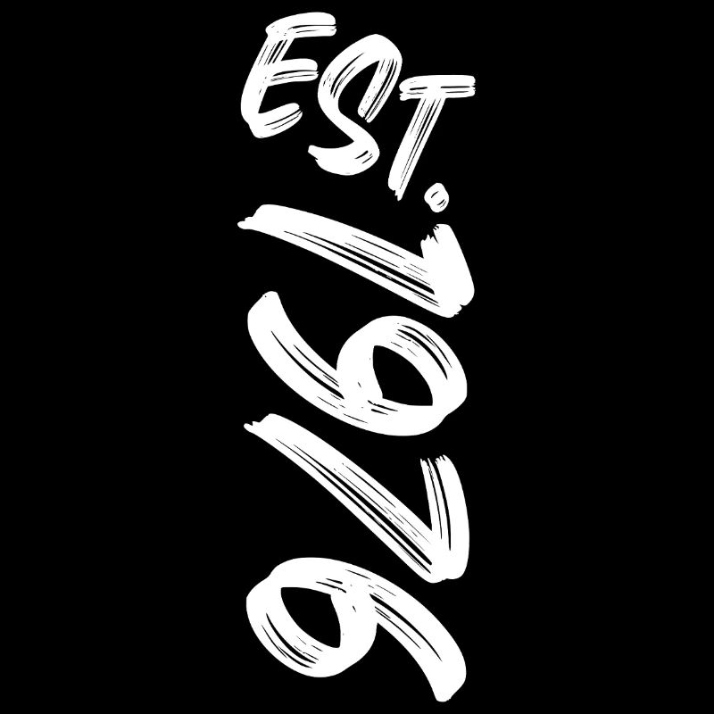 Est. 1976 - Established 1976 - Geburtstag Geschenk