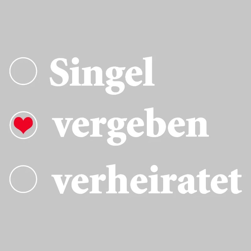 Sélection du statut de la relation Célibataire - Pris