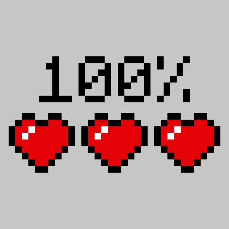 Hundertprozent Statement Partner oder Sportler