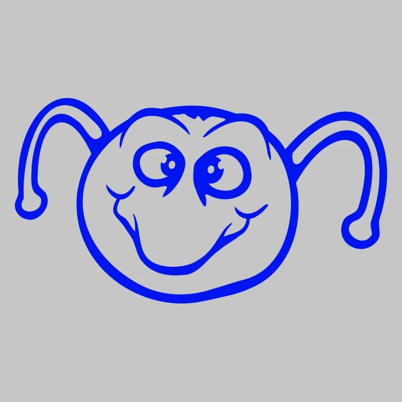 Chenille douce douce petits sourires amicale heureuse