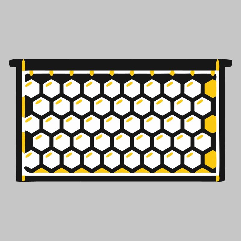 Honeycomb Frames Beekeeping Honey Harvest Bees