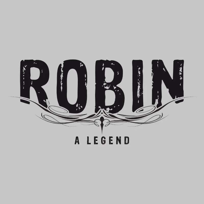 ROBIN A LEGEND décoré