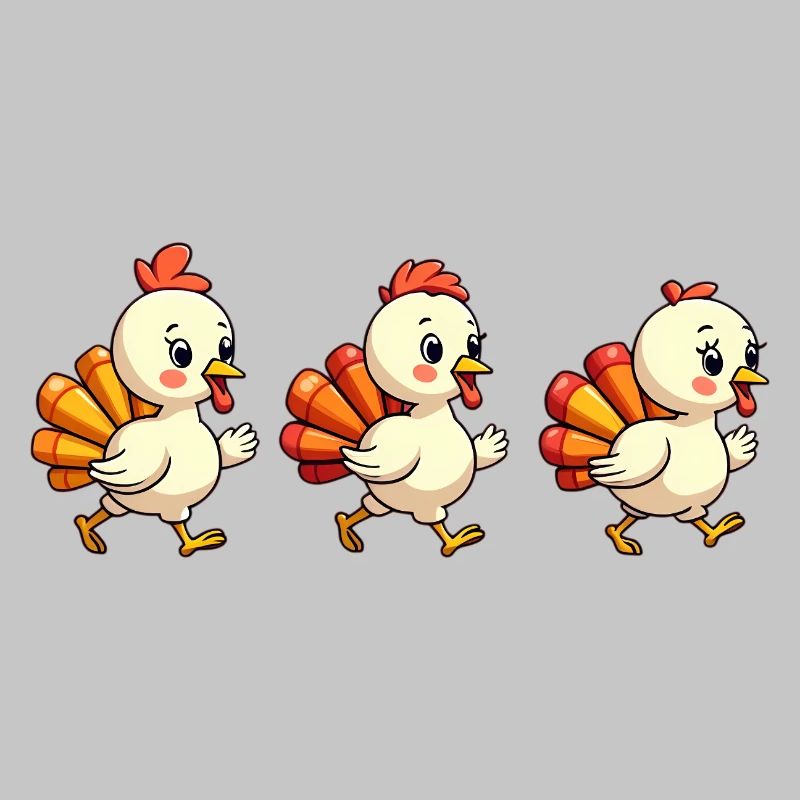 Bébé dinde de Thanksgiving