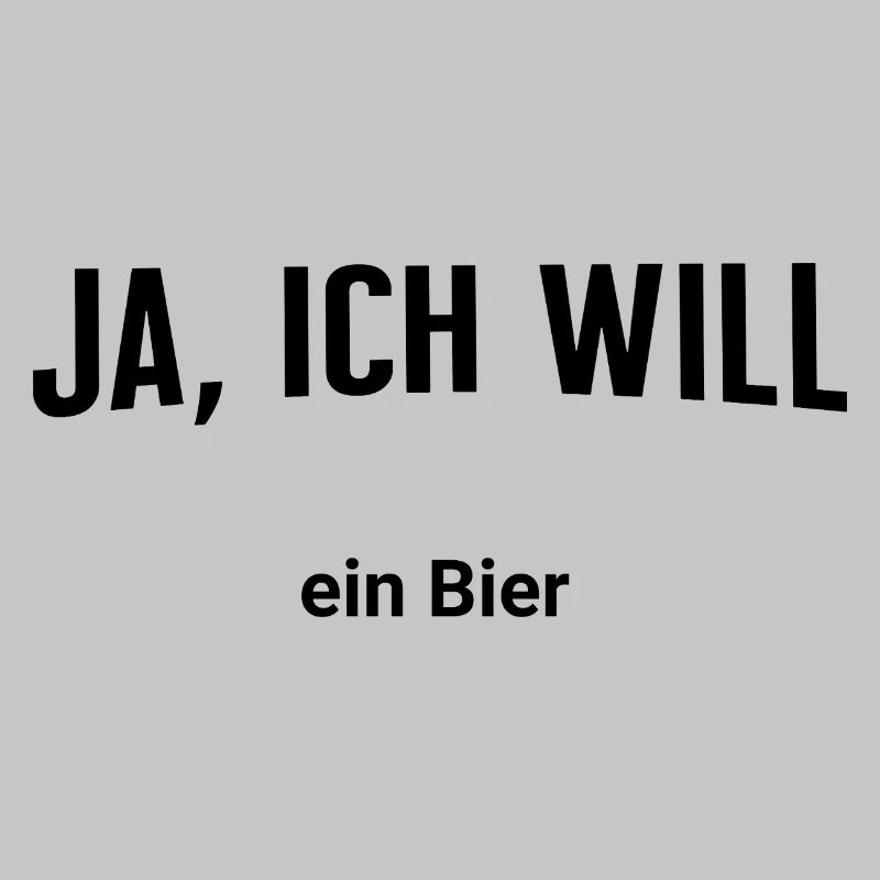 Ja, ich will - Ein Bier