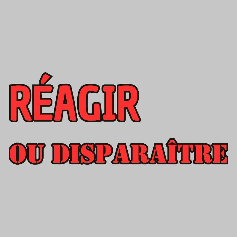 Reagieren oder verschwinden