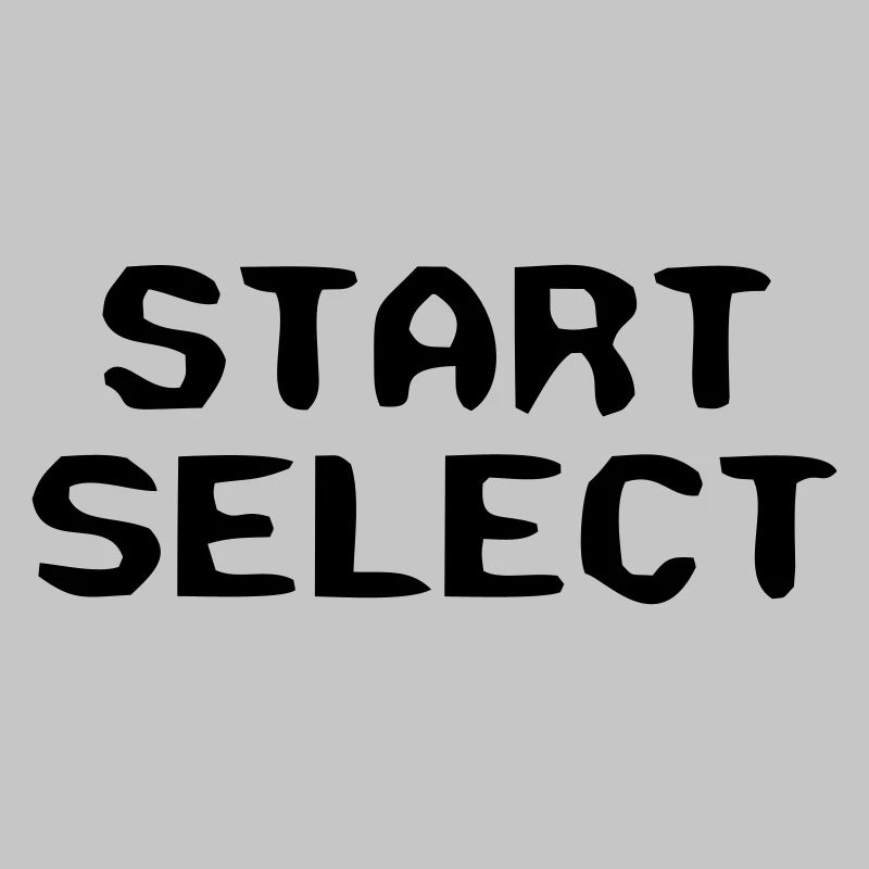 Start Select 8-Bit Text