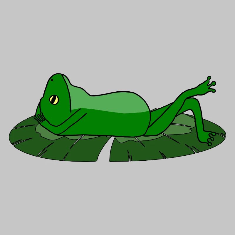 Frog Toad Chill Toad