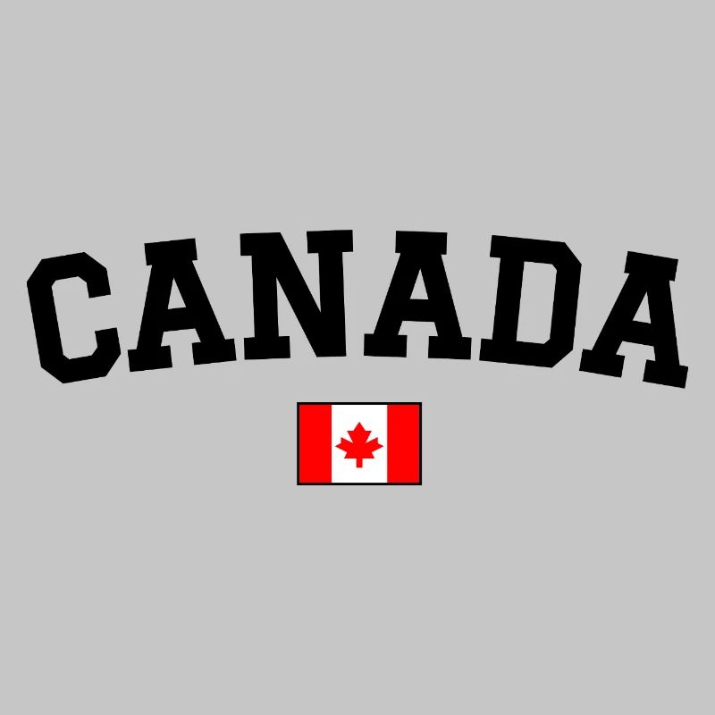 Drapeau du Canada Noir