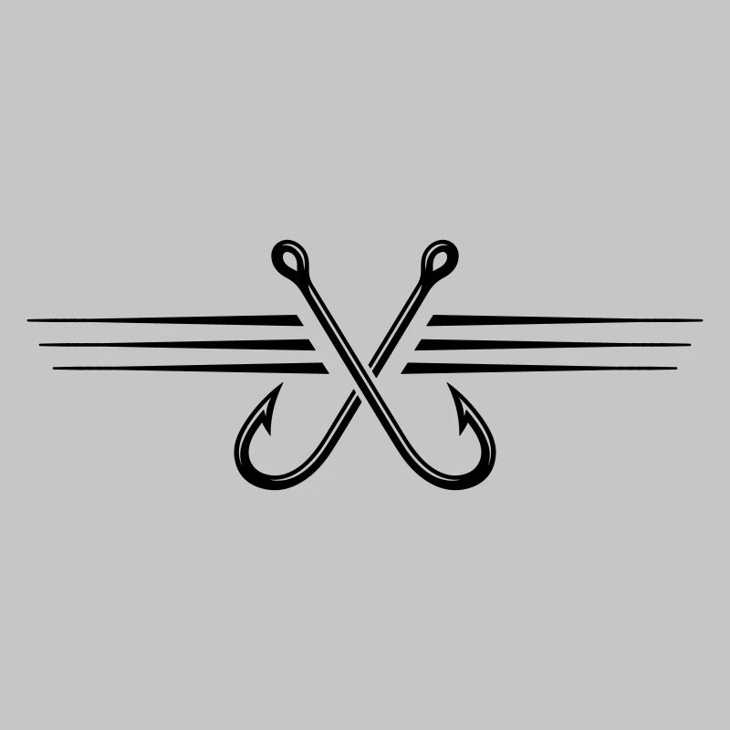 Fish hook icon