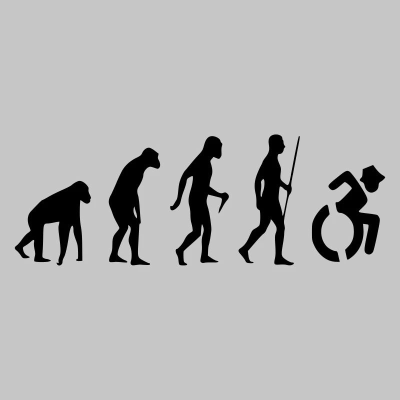 Evolution Rollstuhl. Die Rollstuhl-Evolution *