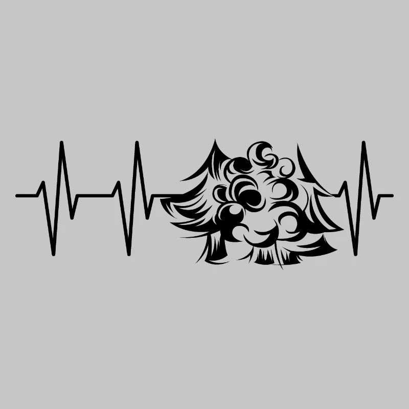 heartbeat, forest, trees, icon, forests, pulse, tree