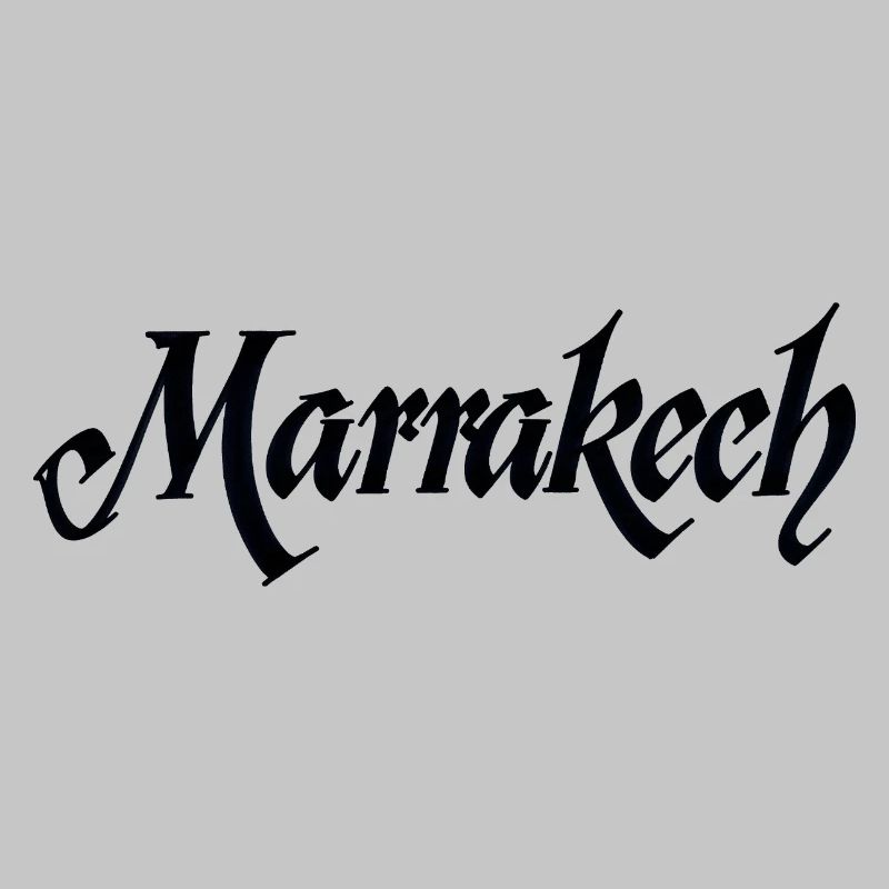 Marrakech Rote Stadtmauer Muster