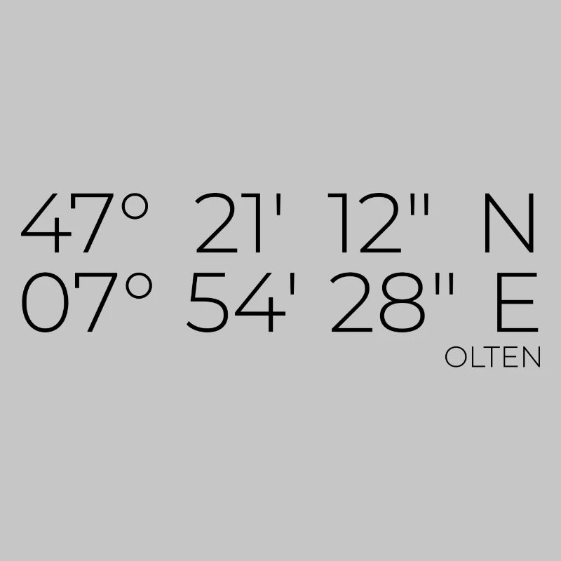 Coordinates Olten