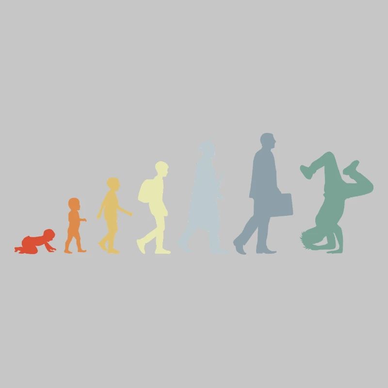 Vintage Breakdancer Evolution