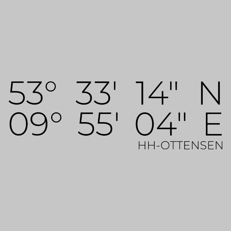 Coordinates Ottensen Hamburg